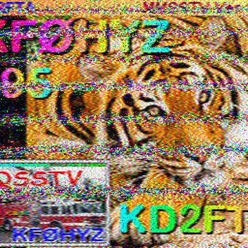 SSTV image received 2026-04-11 17:16