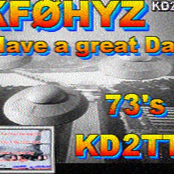 SSTV image received 2026-04-11 18:51