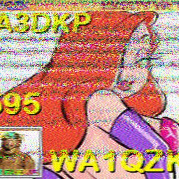 SSTV image received 2026-04-12 16:06