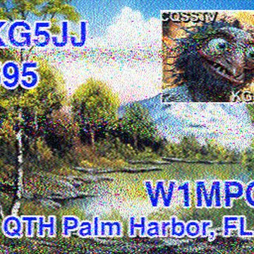 SSTV image received 2026-04-12 17:03