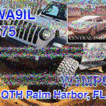 SSTV image received 2026-04-12 17:18