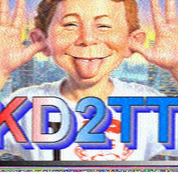 SSTV image received 2026-04-12 19:38
