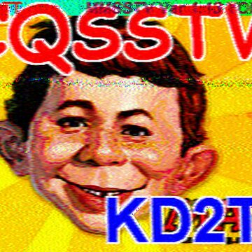 SSTV image received 2026-04-12 19:44