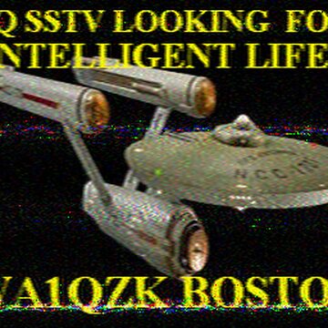 SSTV image received 2026-04-13 12:51
