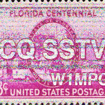 SSTV image received 2026-04-13 16:11