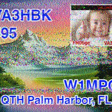 SSTV image received 2026-04-13 16:25