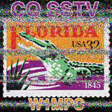SSTV image received 2026-04-13 18:15