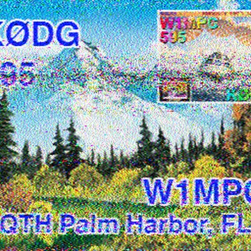 SSTV image received 2026-04-13 18:19