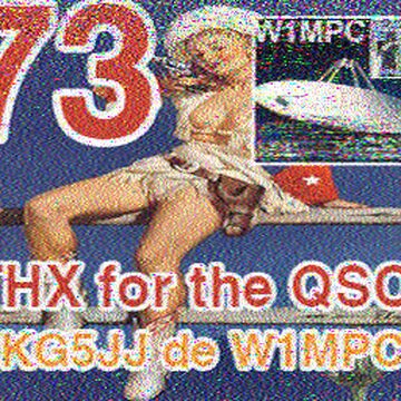 SSTV image received 2026-04-13 20:42