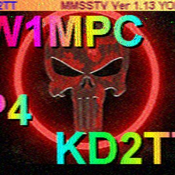 SSTV image received 2026-04-13 20:54