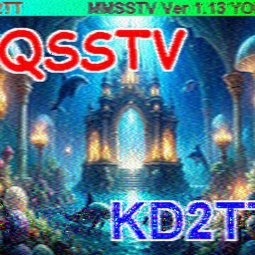 SSTV image received 2026-04-13 20:59