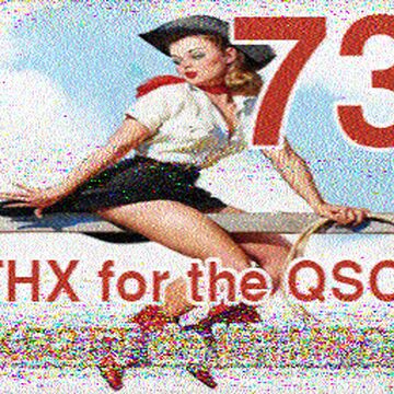 SSTV image received 2026-04-13 21:14