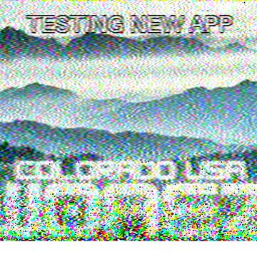 SSTV image received 2026-04-14 15:50