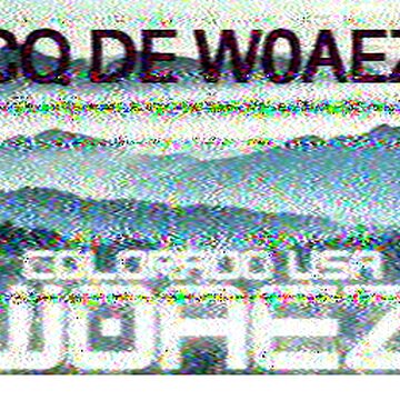 SSTV image received 2026-04-14 22:31