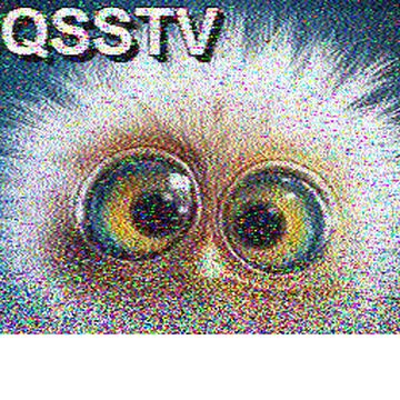 SSTV image received 2026-04-16 12:17