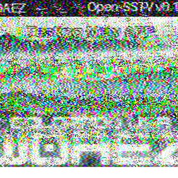 SSTV image received 2026-04-16 12:21