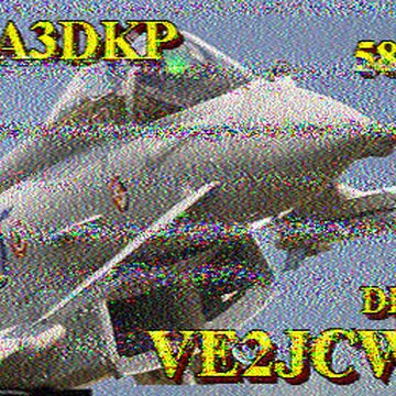 SSTV image received 2026-04-16 17:20