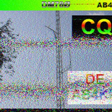 SSTV image received 2026-04-16 18:55