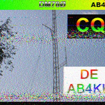 SSTV image received 2026-04-16 18:59