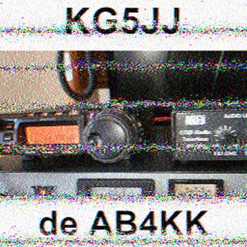 SSTV image received 2026-04-16 19:04