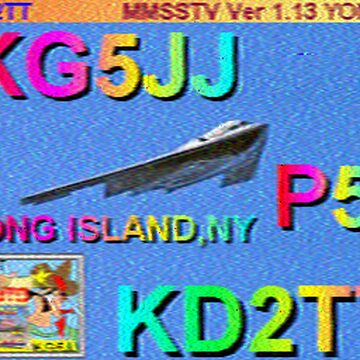 SSTV image received 2026-04-16 19:54