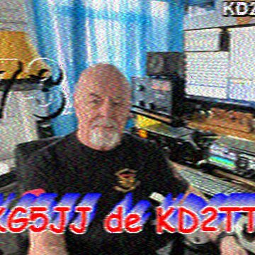 SSTV image received 2026-04-16 19:58