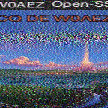 SSTV image received 2026-04-17 12:07