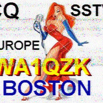 SSTV image received 2026-04-17 12:38