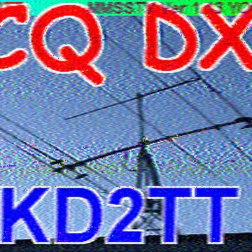 SSTV image received 2026-04-17 19:57