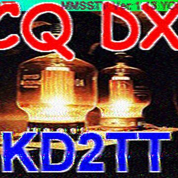 SSTV image received 2026-04-17 20:00