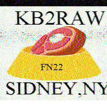 SSTV image received 2026-04-17 20:36