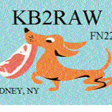 SSTV image received 2026-04-17 21:03