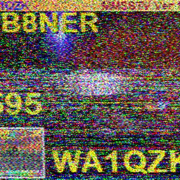 SSTV image received 2026-04-18 15:44