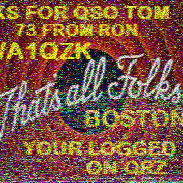 SSTV image received 2026-04-18 15:49