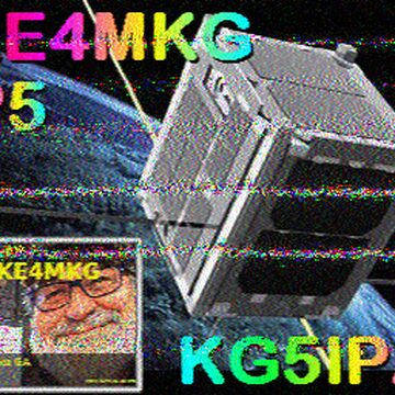 SSTV image received 2026-04-18 20:46