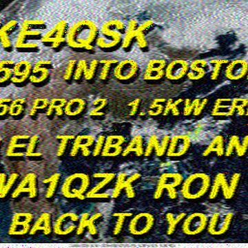 SSTV image received 2026-04-19 15:54