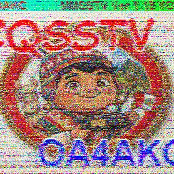 SSTV image received 2026-04-19 19:23