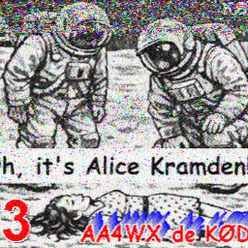SSTV image received 2026-04-20 13:43