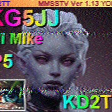 SSTV image received 2026-04-22 19:32