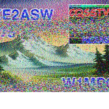 SSTV image received 2026-04-23 17:11