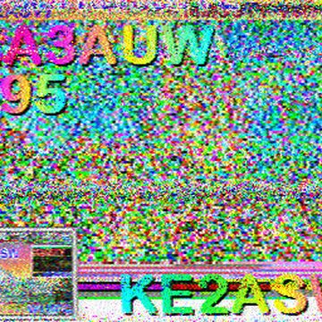 SSTV image received 2026-04-23 17:13
