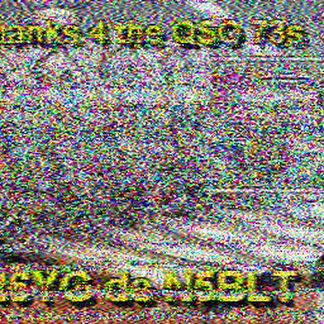 SSTV image received 2026-04-23 20:12