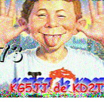 SSTV image received 2026-04-23 20:47
