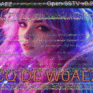 SSTV image received 2026-04-24 12:26