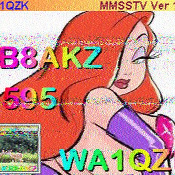 SSTV image received 2026-04-24 15:54