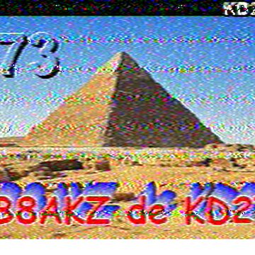 SSTV image received 2026-04-24 18:01