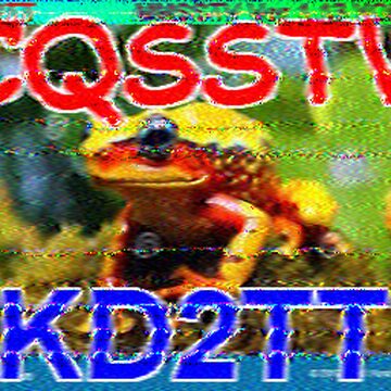 SSTV image received 2026-04-24 18:38