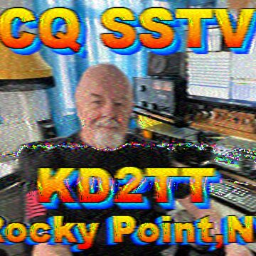 SSTV image received 2026-04-24 18:50