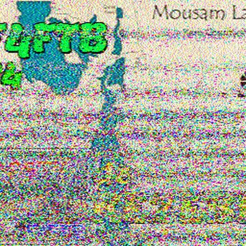 SSTV image received 2026-04-25 18:08