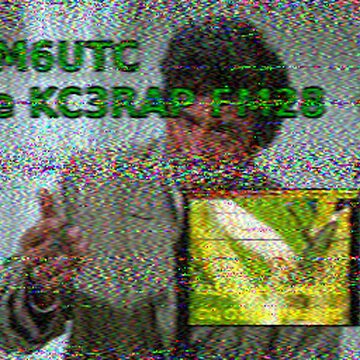 SSTV image received 2026-04-27 20:06